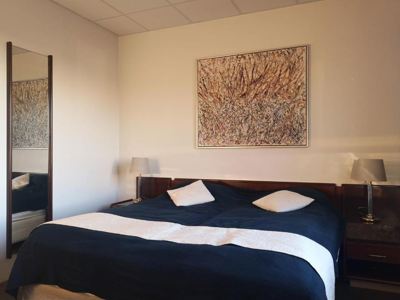 Hotel Fljotshlio - Hlíðarendi - IJsland - slaapkamer