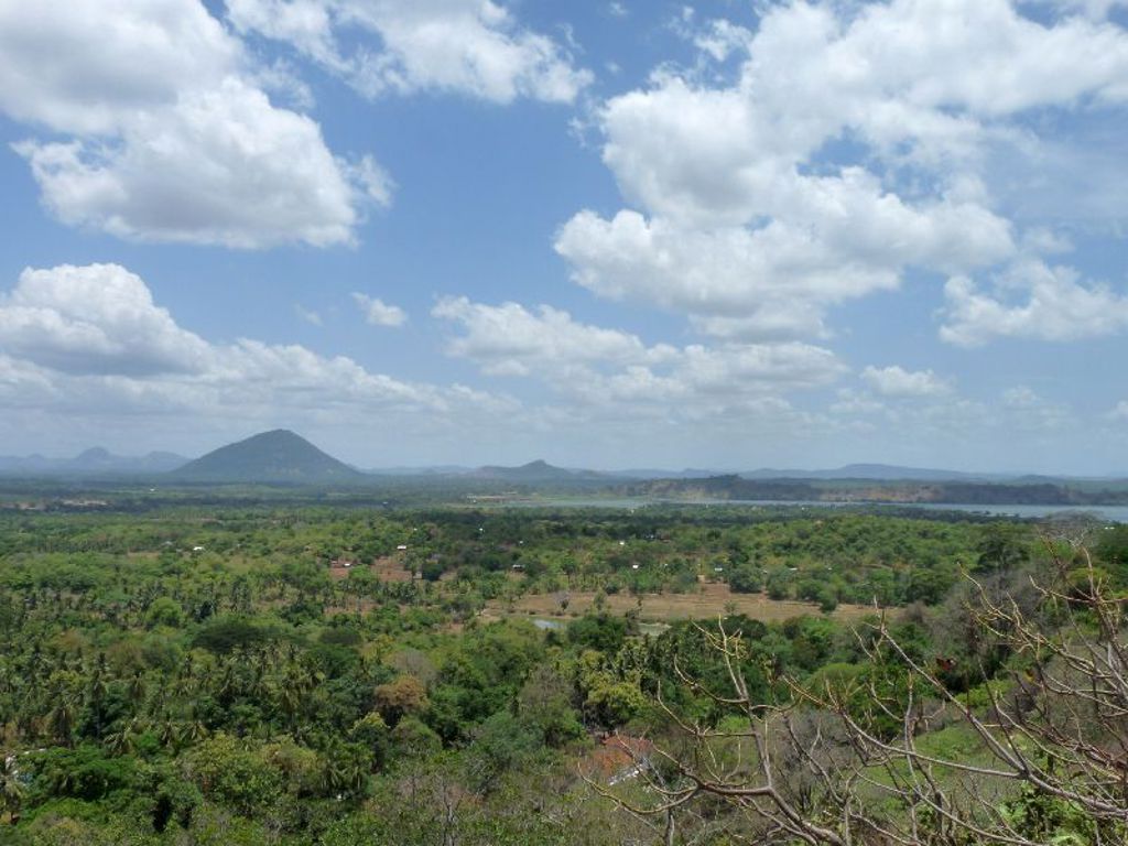 Uitzicht vanaf Dambulla grottempel