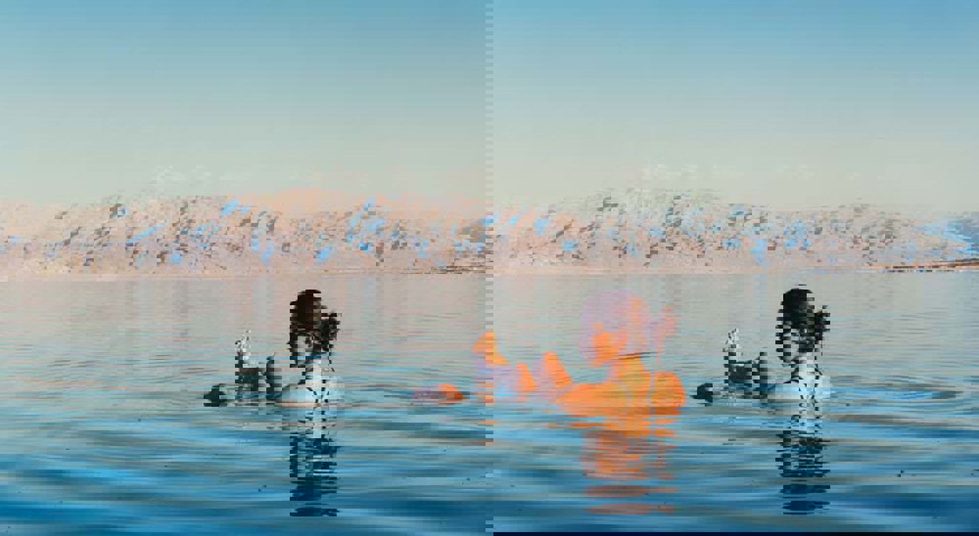 Zwemmen Dode Zee Zwemmen Dode Zee