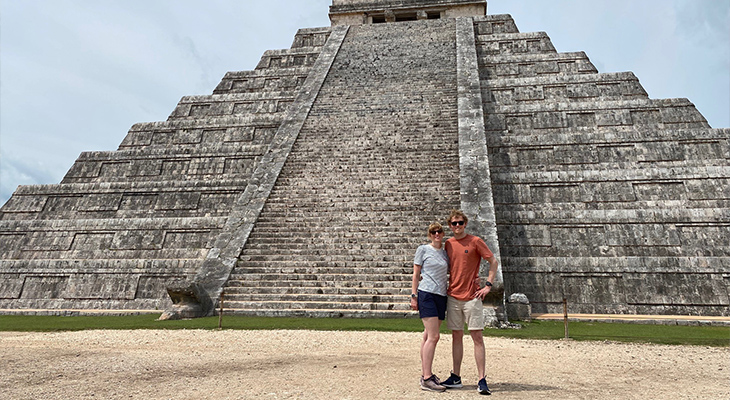 Jasper en Marianne in Mexico