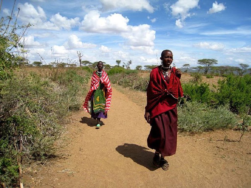 Masaai onderweg