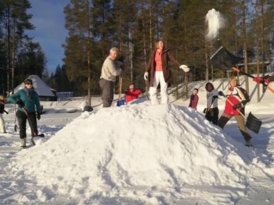 Vertrek op 20 februari 2022. Route Finland, 8 dagen (OUD) - Day 2