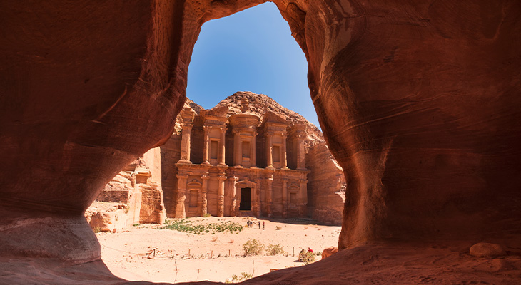 Petra, Jordanië Petra, Jordanië