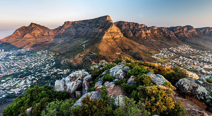 Tafelberg Kaapstad Zuid-Afrika