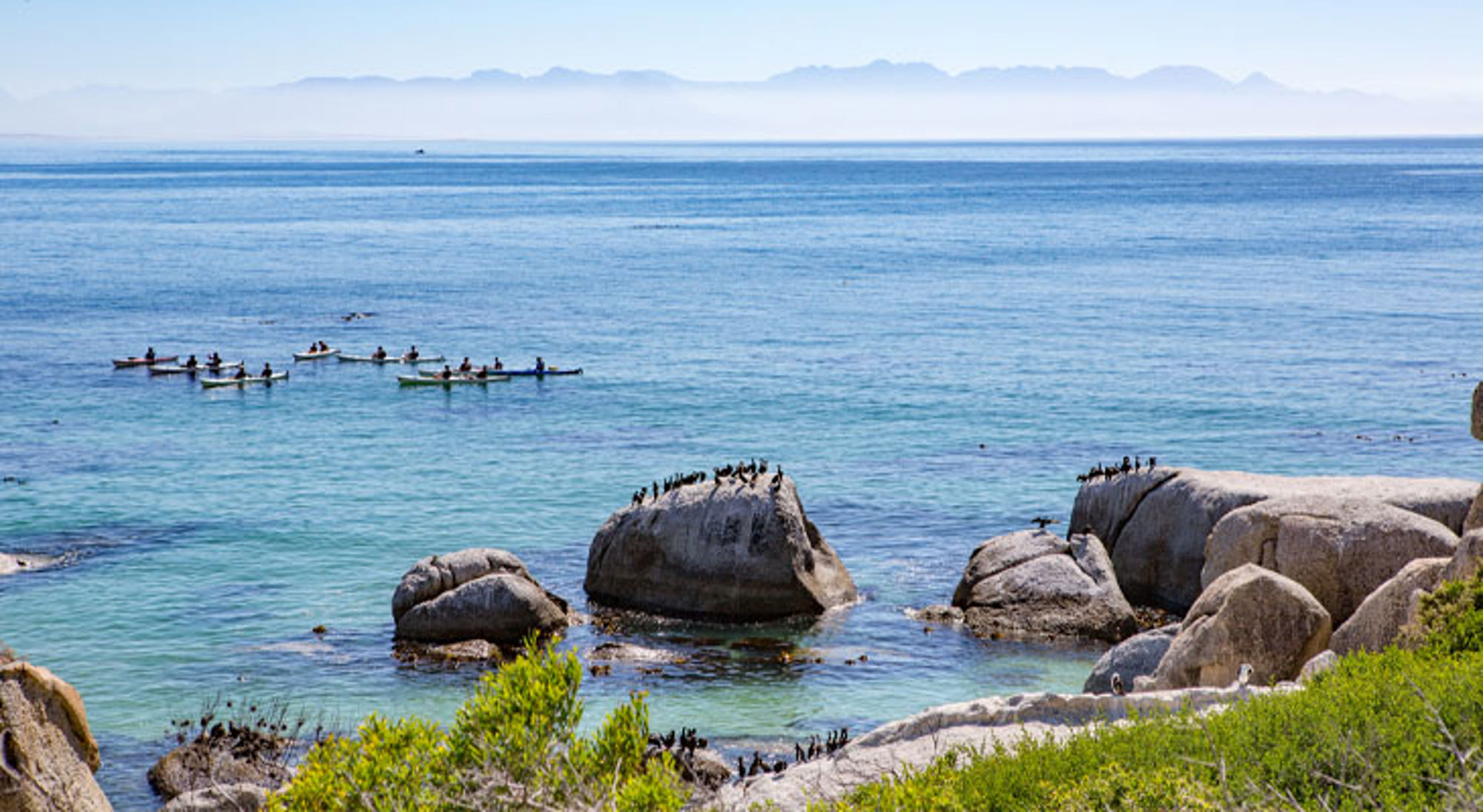 Uitzicht op Boulders Beach