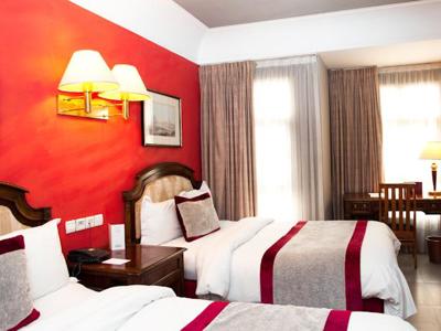 Hotel Les Saisons slaapkamer