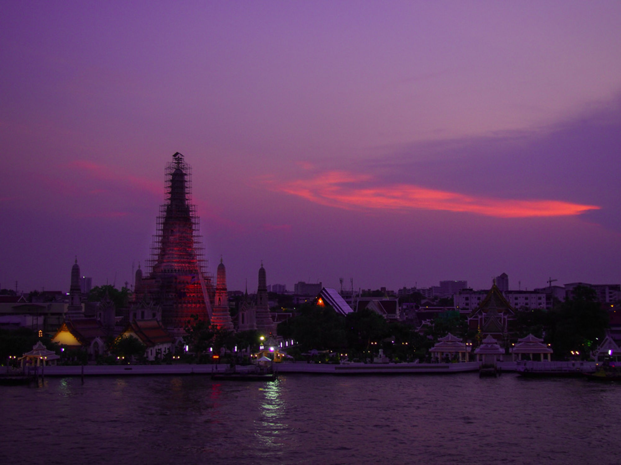 uitzicht over bangkok