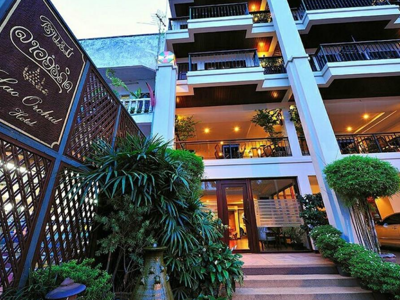 Lao Orchid Hotel -buitenkant