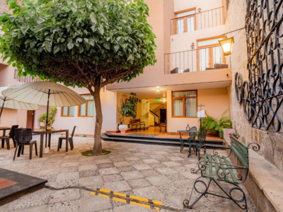 Los Tambos binnenplaats