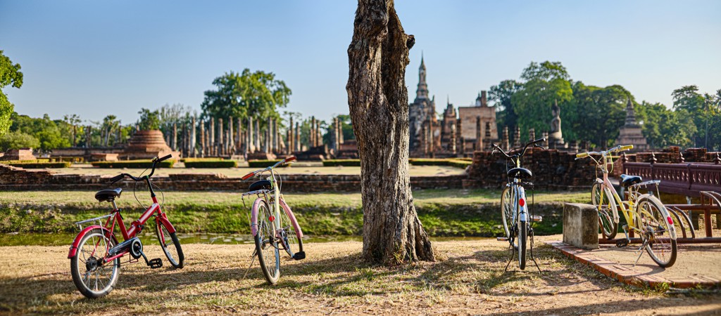 tempelruïnes Sukhothai