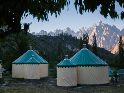 Roomy Yurts Osho Thang - Minapin -  Yurt buitenkant