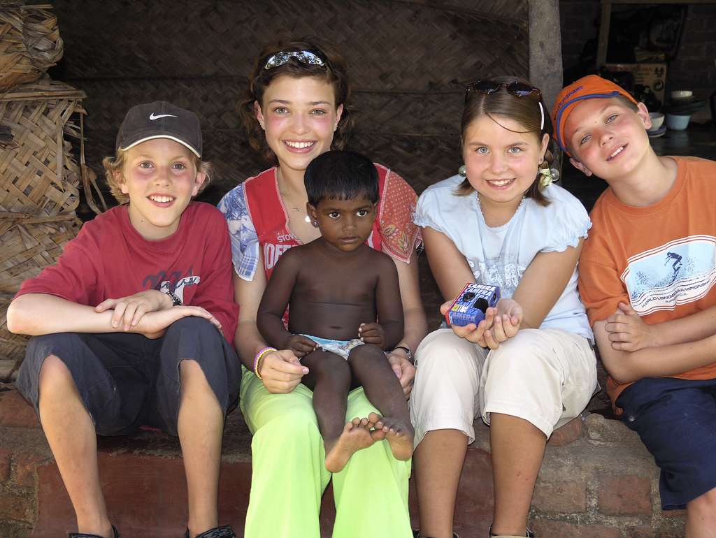 familiereis Sri lanka kinderen
