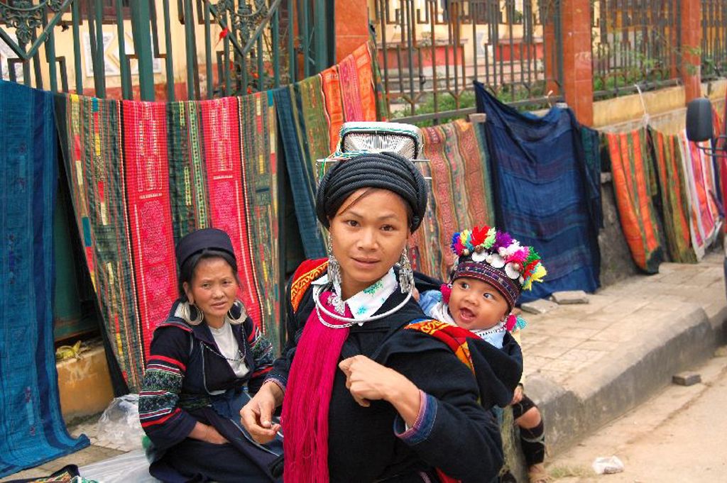 Lokale bevolking Sapa in Vietnam