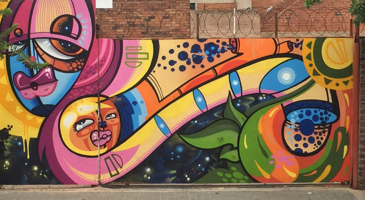 Street art Johannesburg