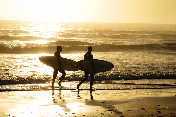 Surfen in Kaapstad