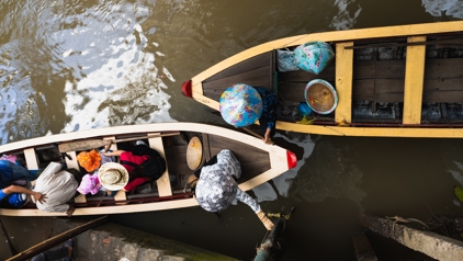 De Mekong in Thailand