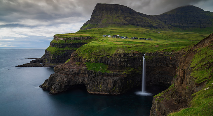 Gásadalur waterfall Gásadalur waterfall