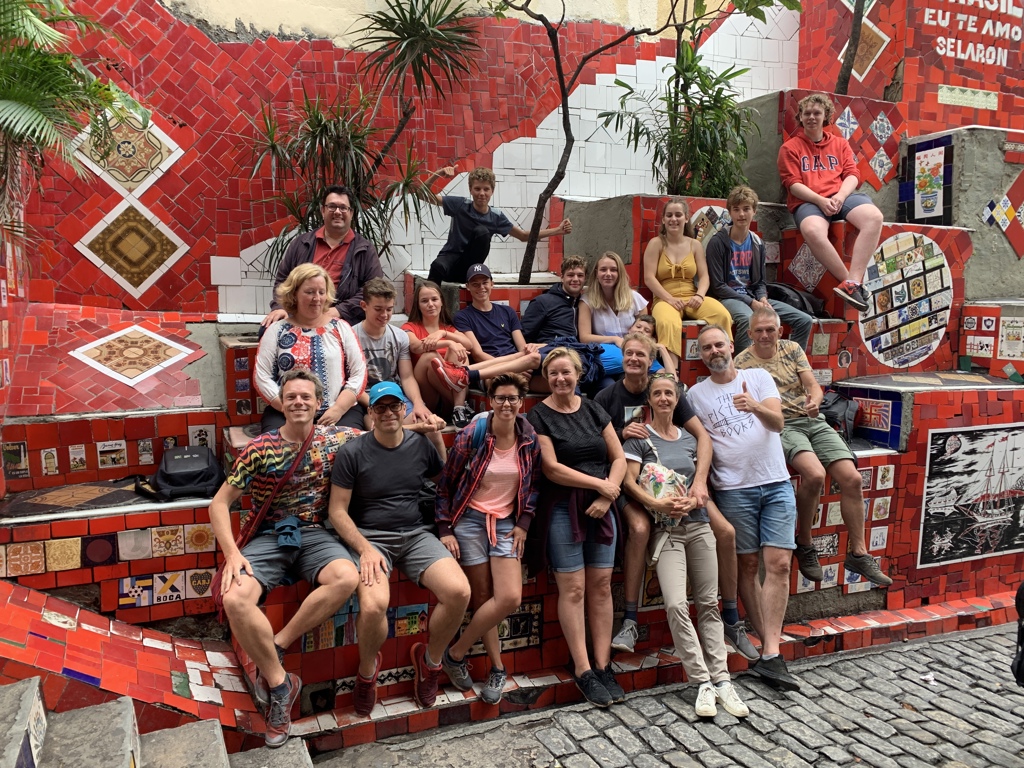 Familiereis, brazilië, rondreis, groepsreis, trappen