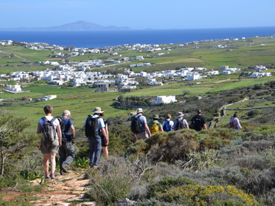 Route 8 daagse wandelvakantie Naxos, Santorini en Paros - Day 3