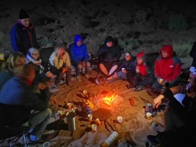 Bajdah woestijn tentenkamp Saoedi-Arabië