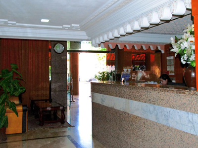 Hotel Amalou receptie