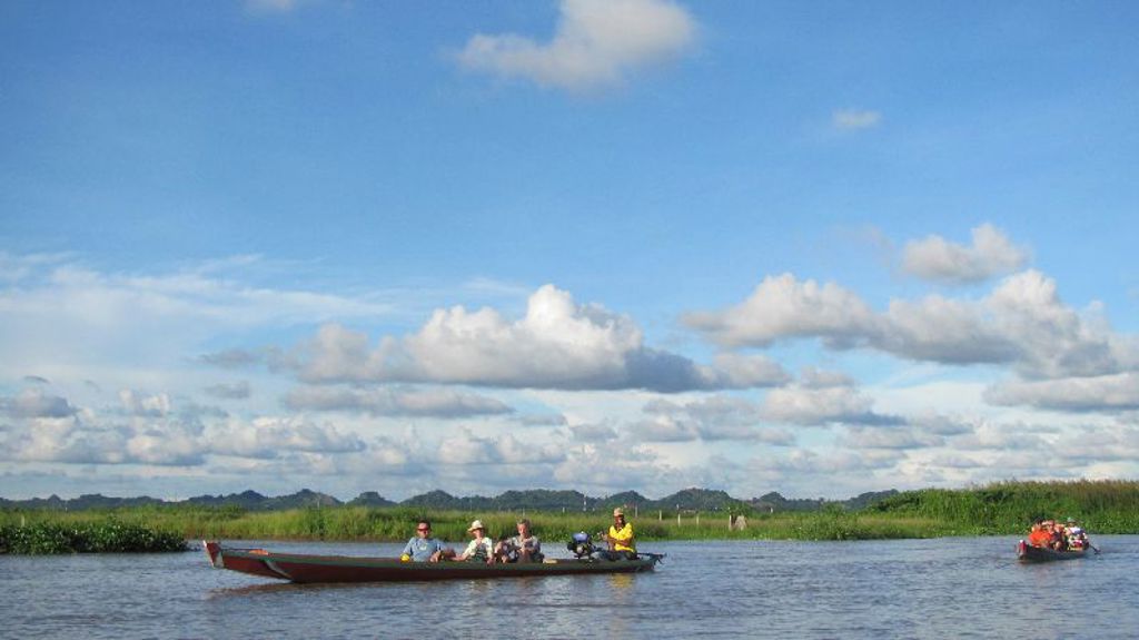 Boottocht Tempe meer Indonesië