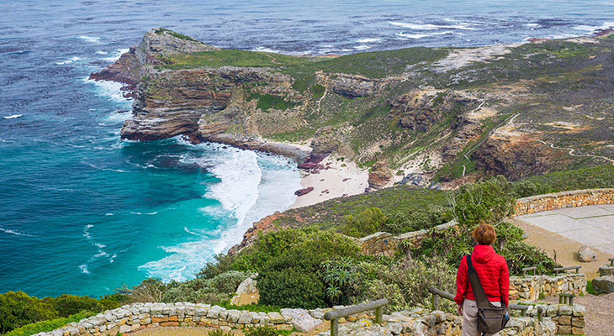 Uitzicht bij Kaap de Goede Hoop
