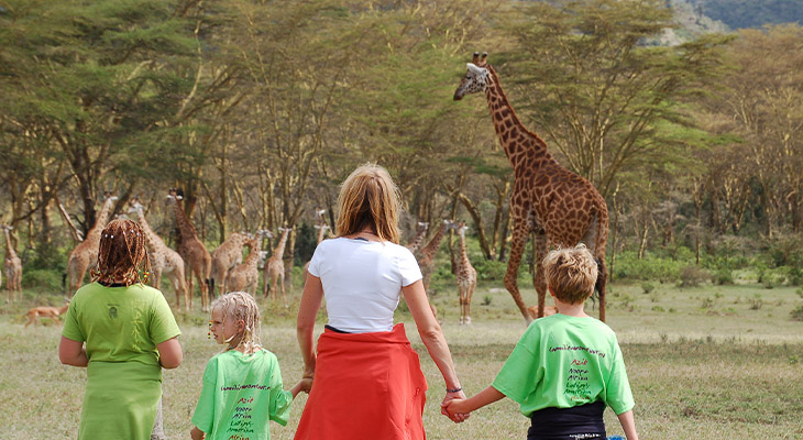Familiereis Kenia