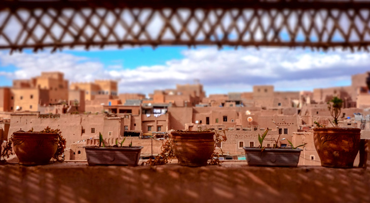 Kasba-complex in Aït Benhaddou Kasba-complex in Aït Benhaddou