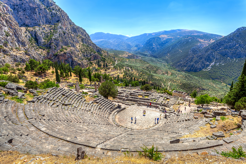 Familiereis Griekenland Delphi