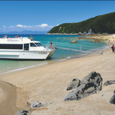 Cruise en hike Abel Tasman N.P.