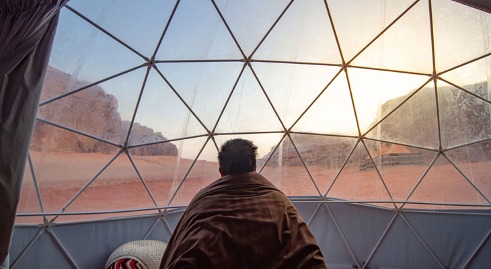 Overnachting Wadi Rum Jordanië
