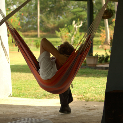 Liever geen hangmat?