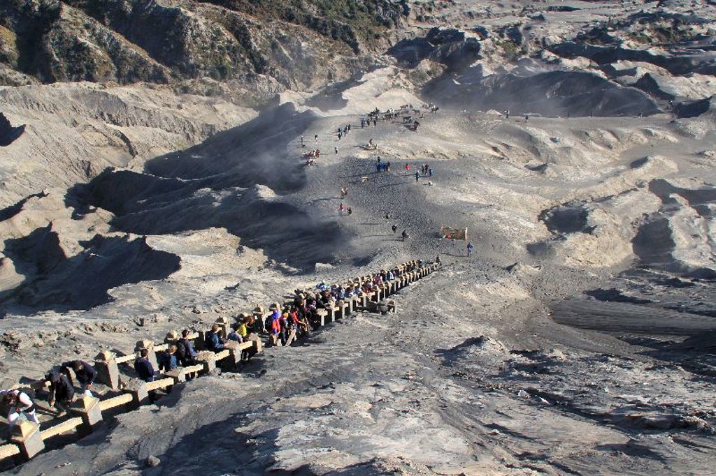 Beklimming Bromo Indonesië