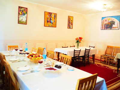 Baktygul guesthouse Naryn Kirgizië