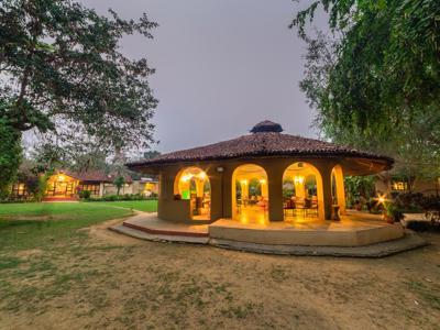 Green Mansion Jungle Resort tuin