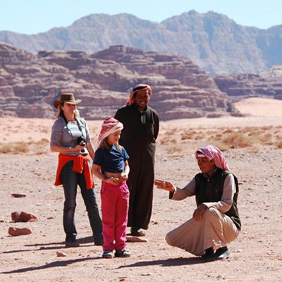 Familiereis Jordanië