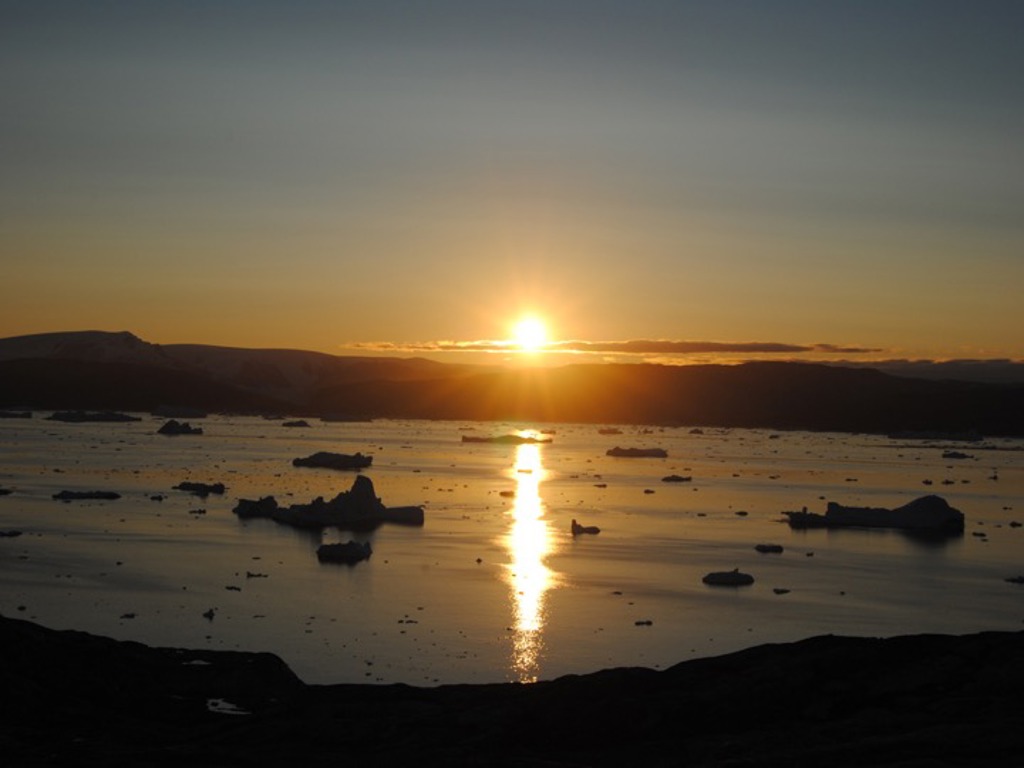 Sunset Greenland
